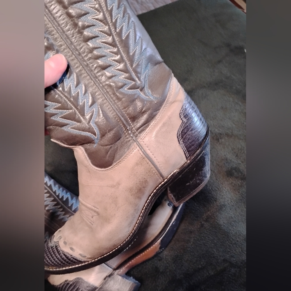 80s Western Cowboy Boots